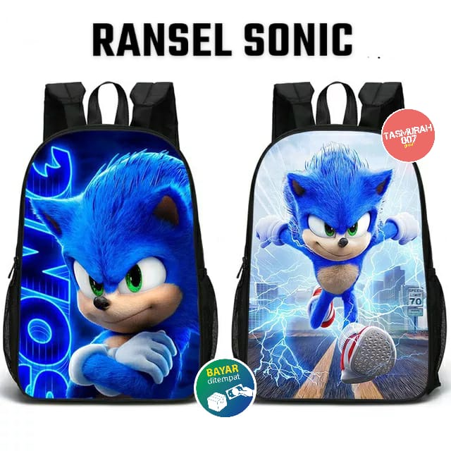 Sonic school backpack on sale
