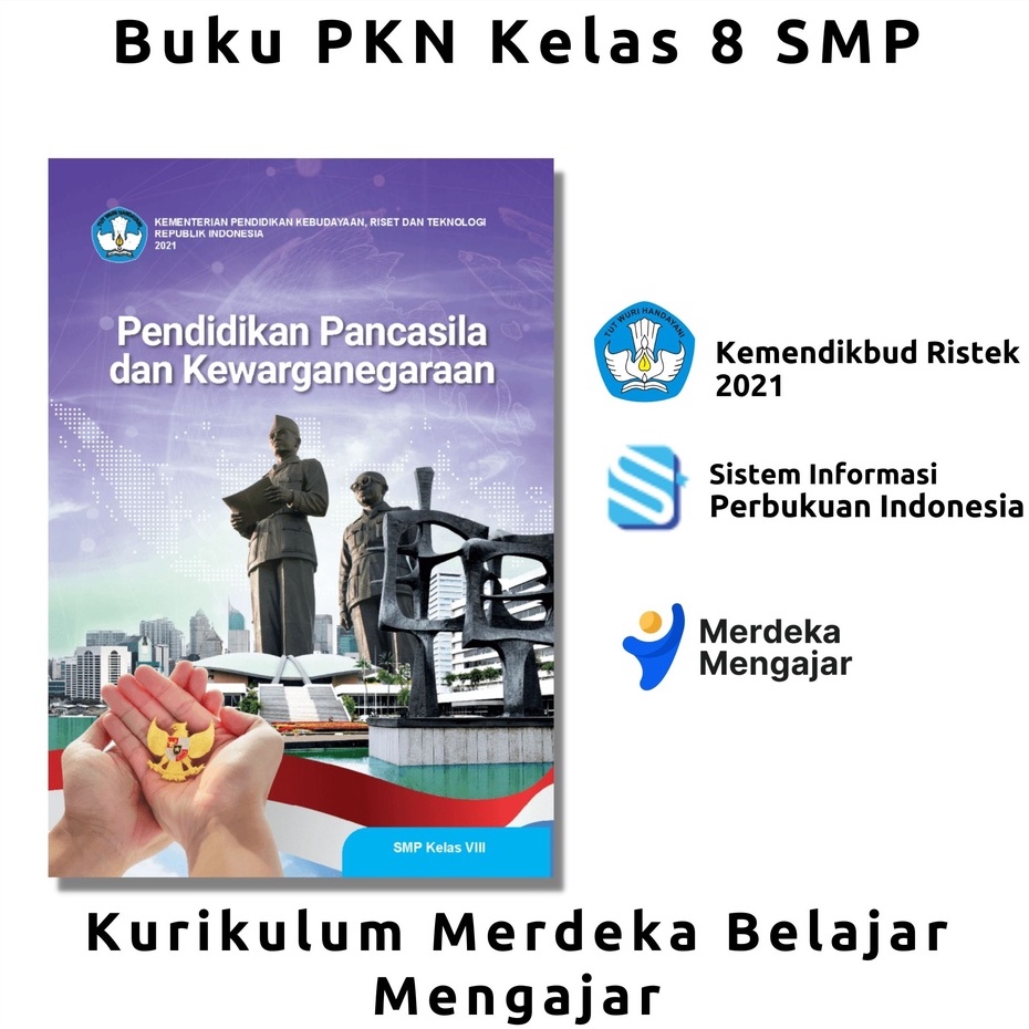 Student Package Book Of PPKN Textbook Class 8 VIII Junior High School ...