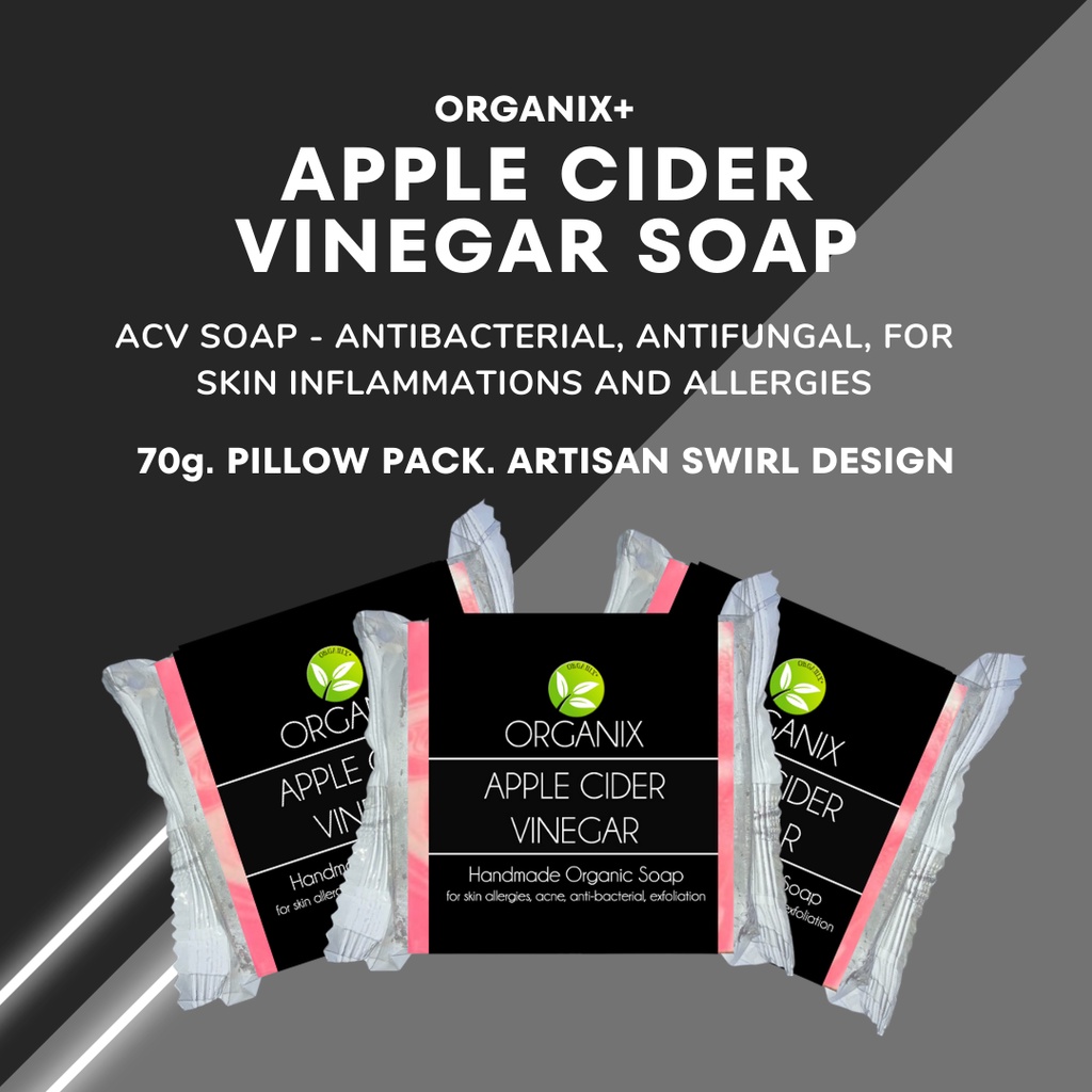 Organix Apple Cider Vinegar Organic Soap for Acne, Pimples, Scars