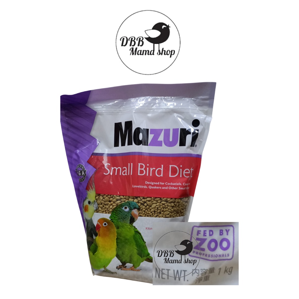 Mazuri Large Bird Maintenance Diet 3 Lb Bag Price MAZURI - SMALL