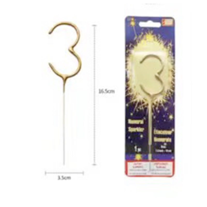 [SG READY STOCK] Sparkler Fireworks Sparkling Love Star Candle Birthday