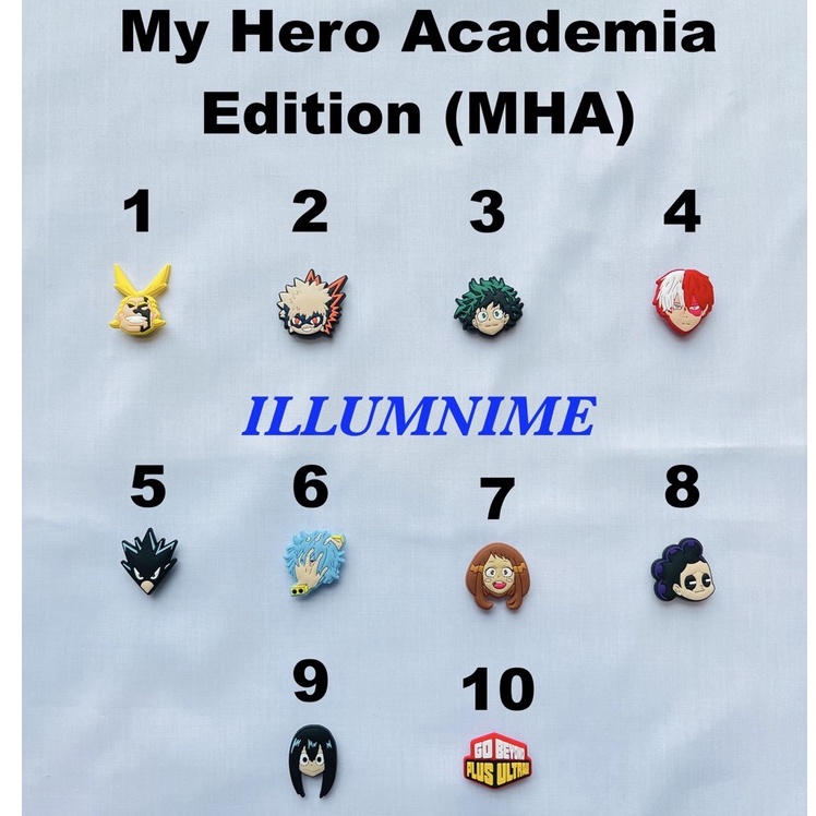 Mha jibbitz best sale