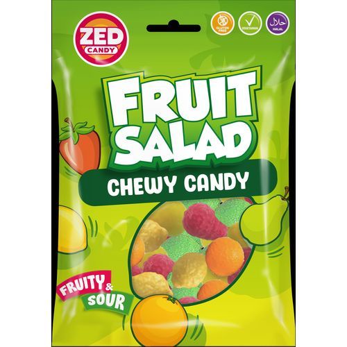 Zed Soft Chewy Candy Fruit Salad 90g Shopee Singapore
