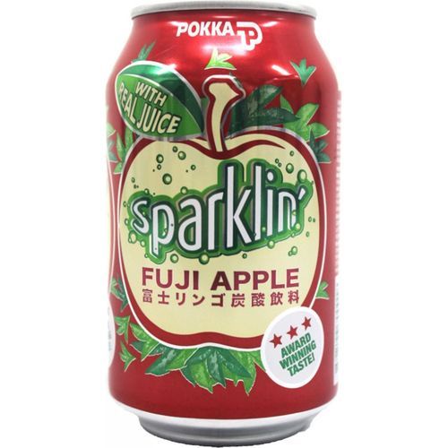 Pokka Sparkling Fuji Apple 325ml Shopee Singapore