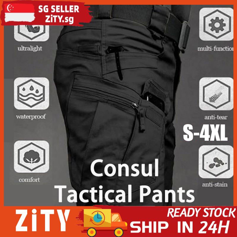 ZiTY X7-X9 Tactical Men Cargo Pants Overalls Trousers Multi-pocket ...