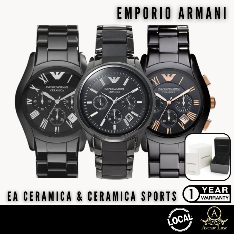 Giorgio armani deals ceramica watches