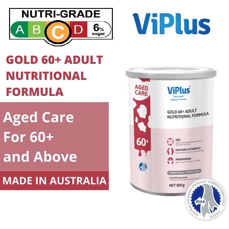 Viplus Gold 60+ Adult Milk Formula Nutritional Adult Formula Milk