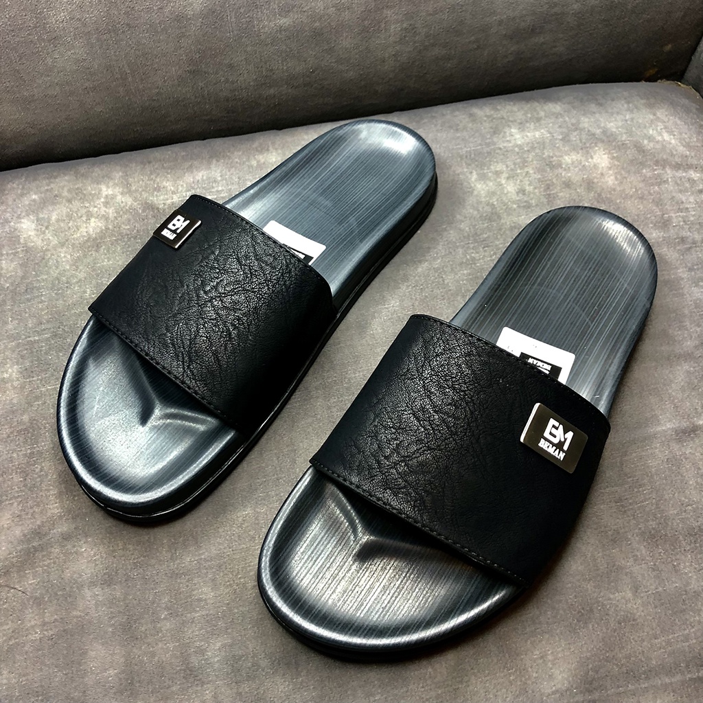 BEMAN DBM1 men's leather sandals, high-end design cross straps, high ...