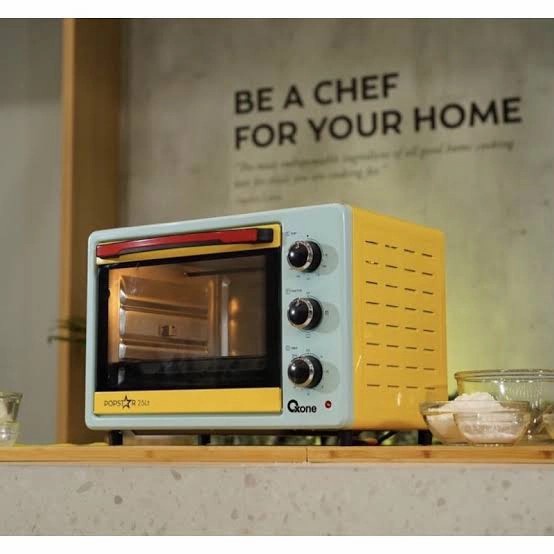 Oxone OX7725P Pop Star Oven Listrik Pemanggang 25 L Multifungsi - Gambar 3
