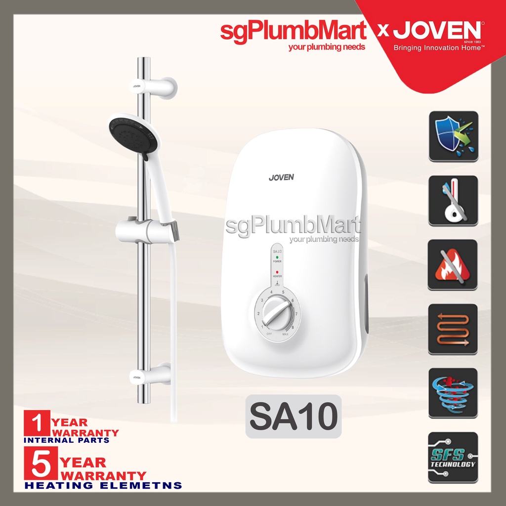 Joven x sgPlumbMart SA10 Instant Water Heater Joven SA10 | Shopee Singapore