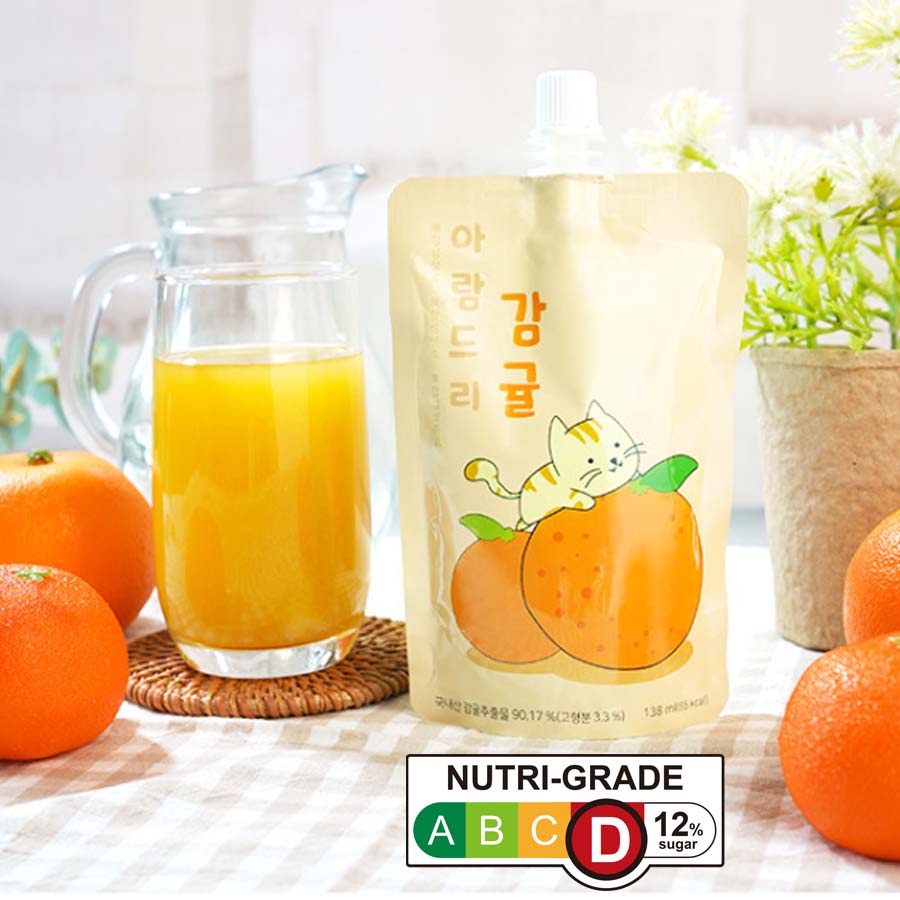 [Aram Farm] Aramdree Jeju Tangerine Juice 138mlX10packs/20packs/30packs