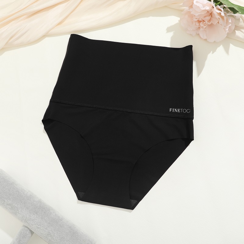 2Pcs/set Bodyshaper High Waist Seamless Panty Underwear Antibacteria Thongs Female
