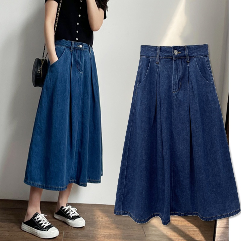 High waisted clearance long skirts 4xl