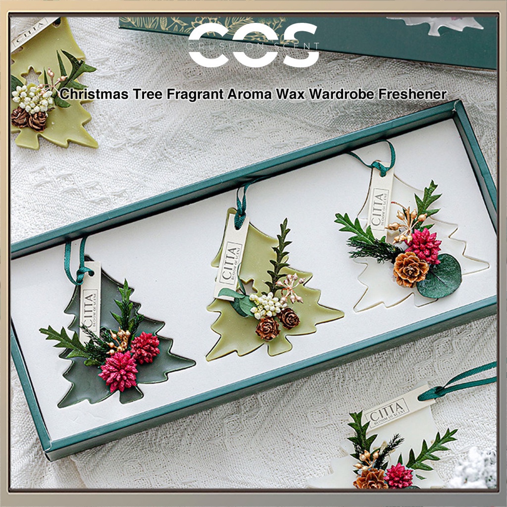 CITTA Tree Fragrant Aroma Wax Wardrobe Freshener/Aromantic Closet Scent