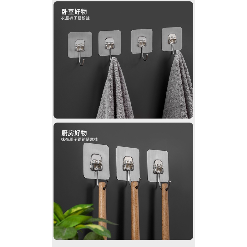 High strength hook Thickened wall stickers Punch free and mark free ...