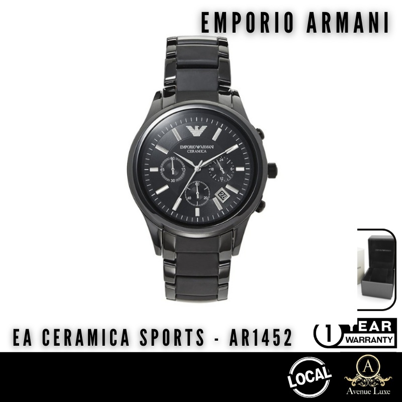 Mens armani hot sale ceramic watches