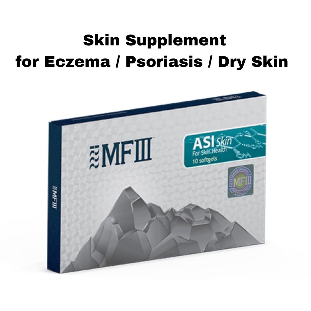 MF3 ASI Skin Mini Pack Supplement for Eczema , Psoriasis Treatment 10s