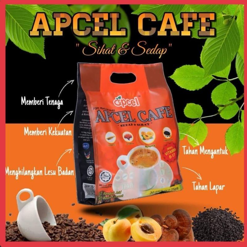 Apcel Coffee 20 sachets x 25g Apcel Cafe/ 20's x 25g Instant Coffee ...