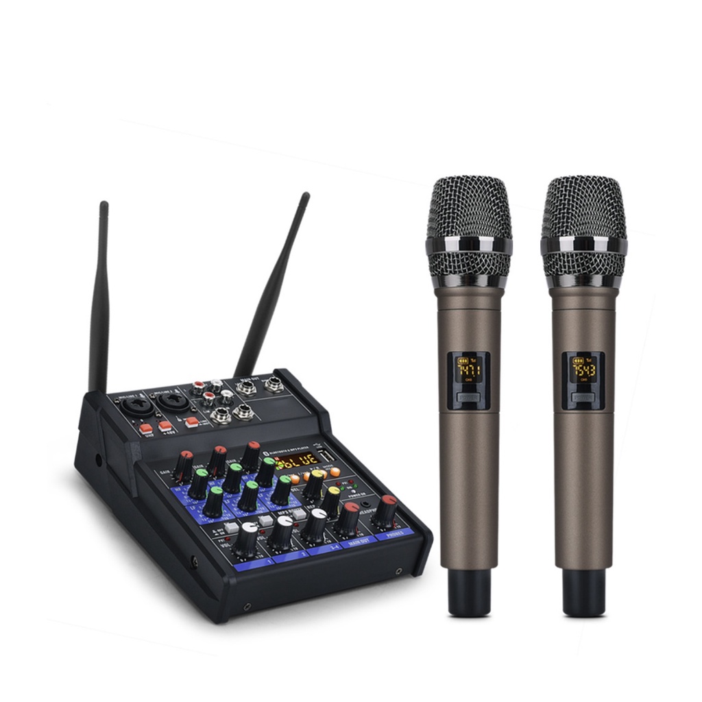 Skerei Professional wireless microphone set SK10 | Shopee Singapore