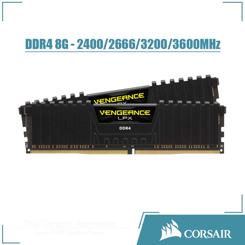 Vengeance LPX DDR4 8GB×2 2666MHz Corsair Vengeance LPX 8GB DDR4 2400/2666/3200/3600MHz Desktop RAM