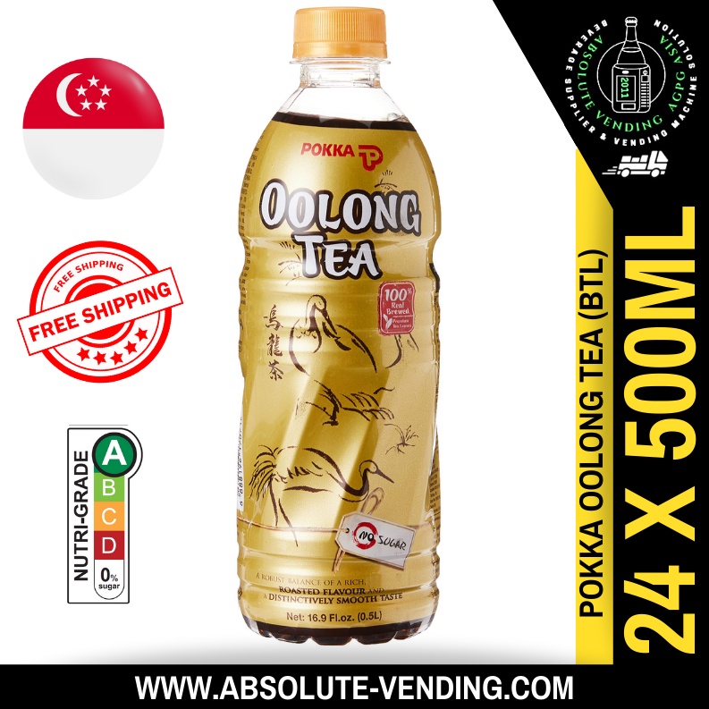 POKKA Oolong Tea 500ML X 24 (BOTTLE) Shopee Singapore