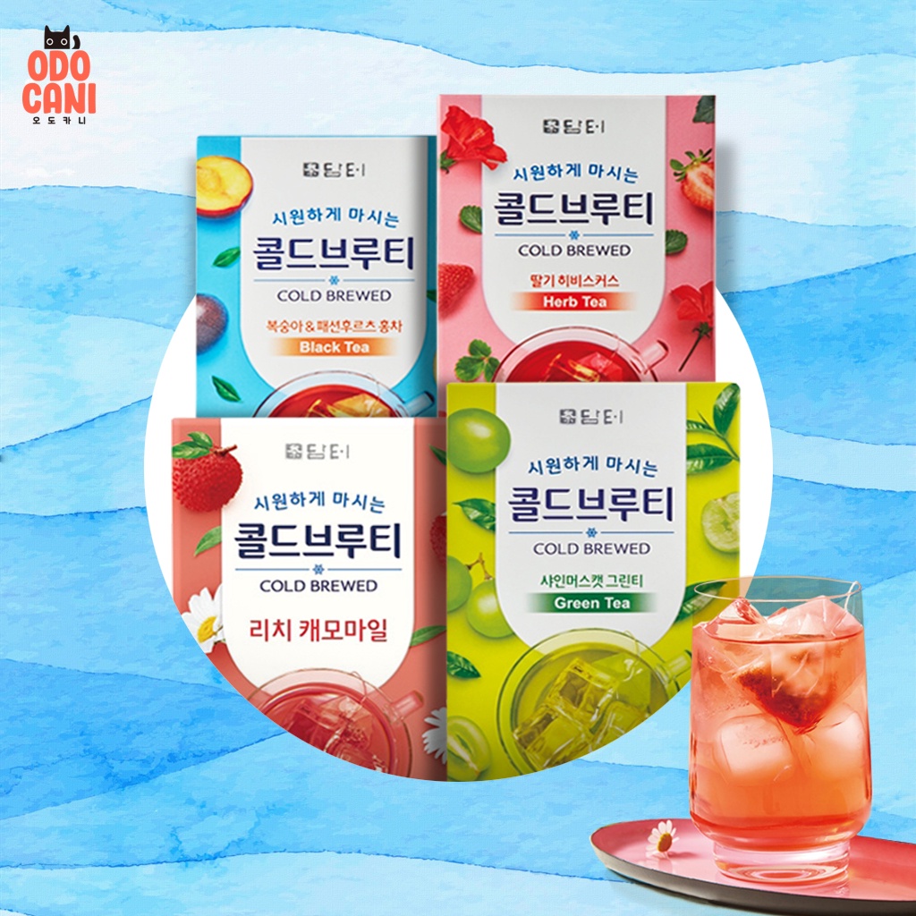 [ 20T ] Damtuh Cold Brewed Tea / Blending Tea 4 Flavors ( Damtuh Tea