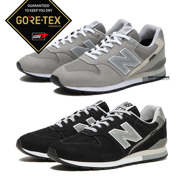 New Balance 996 GOER-TEX Waterproof Jogging Shoes Gray CM996XA2 Black  CM996XB2 DOT