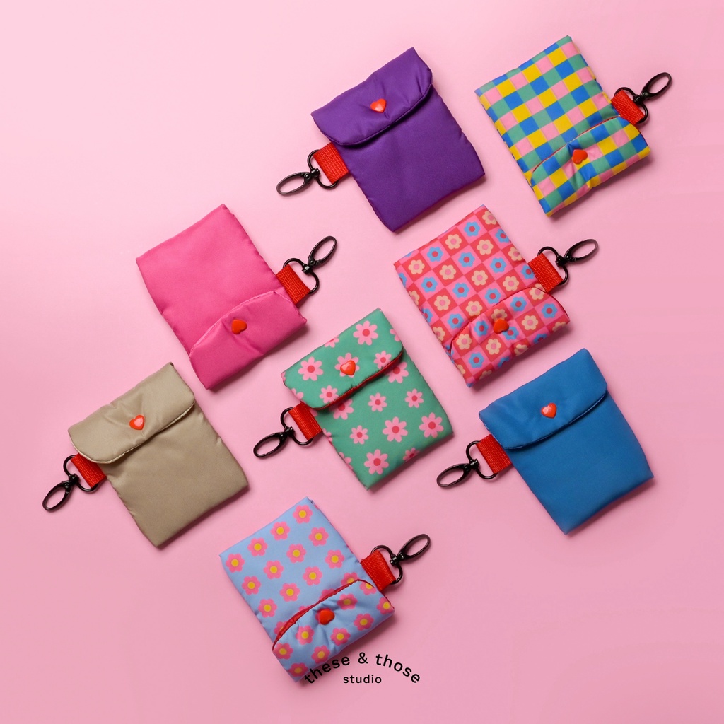 Thesethose Mini Puffy Pouch Small Hanging Bag Shopee Singapore