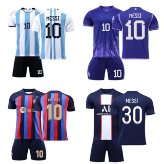 Buy BIRDBOX Youth Sportswear Leo Messi 10 Kids Home Soccer Jersey