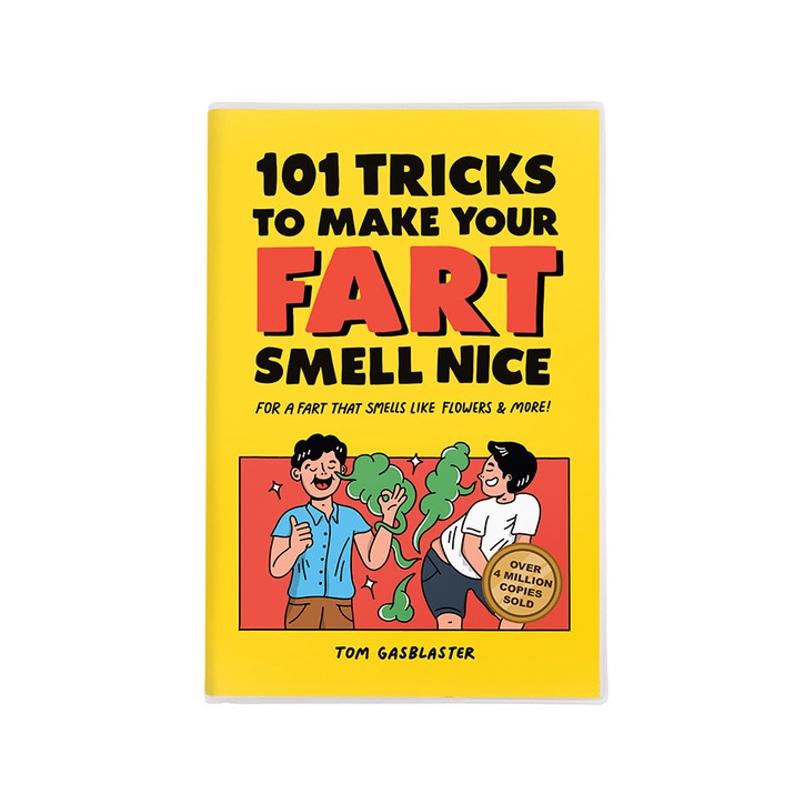 101 Tricks to Make Your Fart Smell Nice A5 Notebook | Shopee Singapore