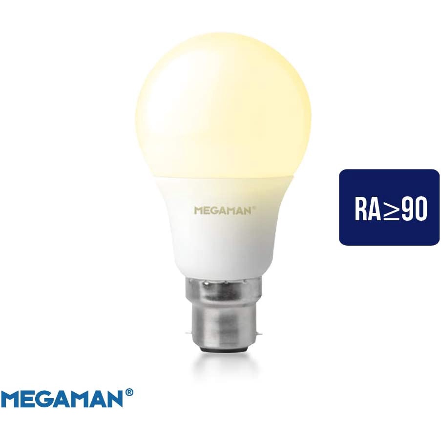 Megaman LED Light Bulb 142572 Dimmable RichColour R9 GLS Style Classic