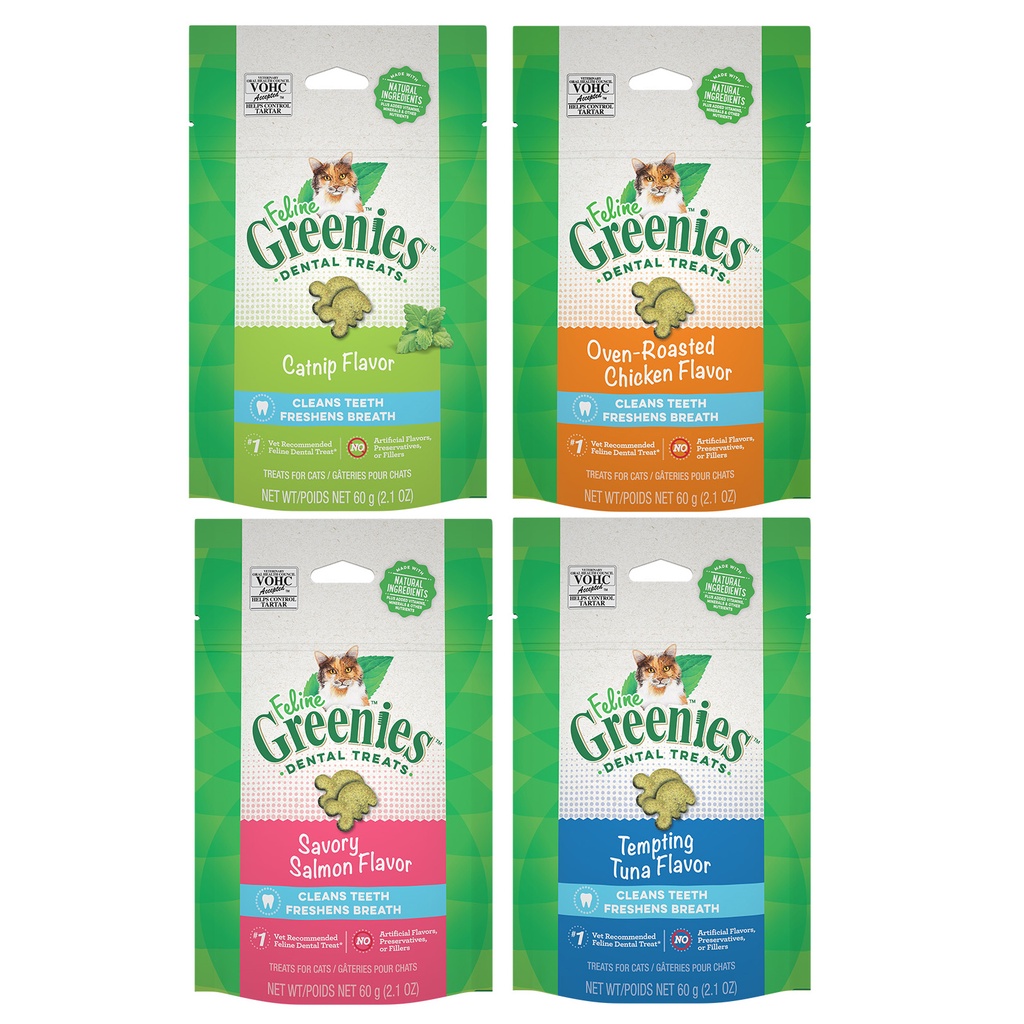 Greenies Feline Dental Treat 2.1oz Shopee Singapore
