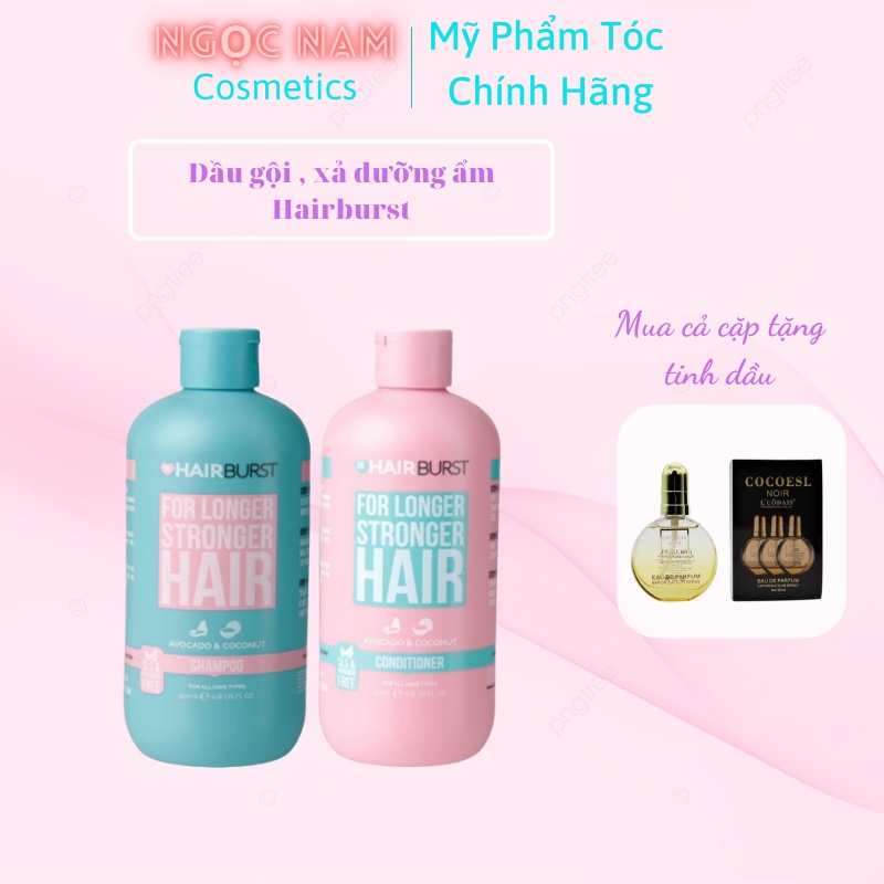 Set Hairburst Shampoo For Longer Stronger Hair Stimulates Hair Growth