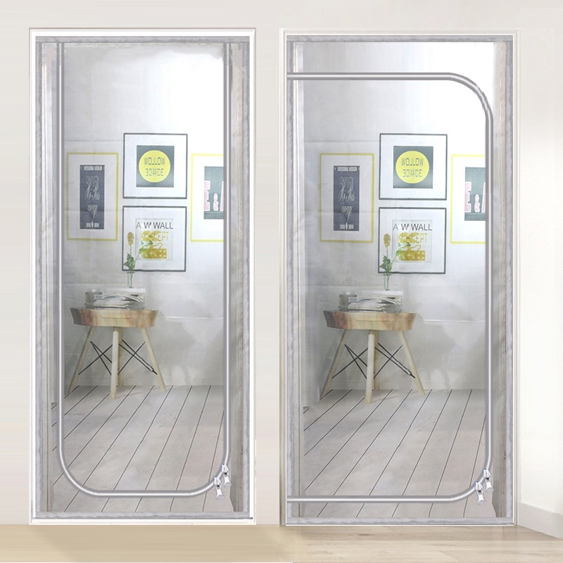 Curtains Zipper Mosquito Net of Window Door Screen / Zipper Door Screen ...