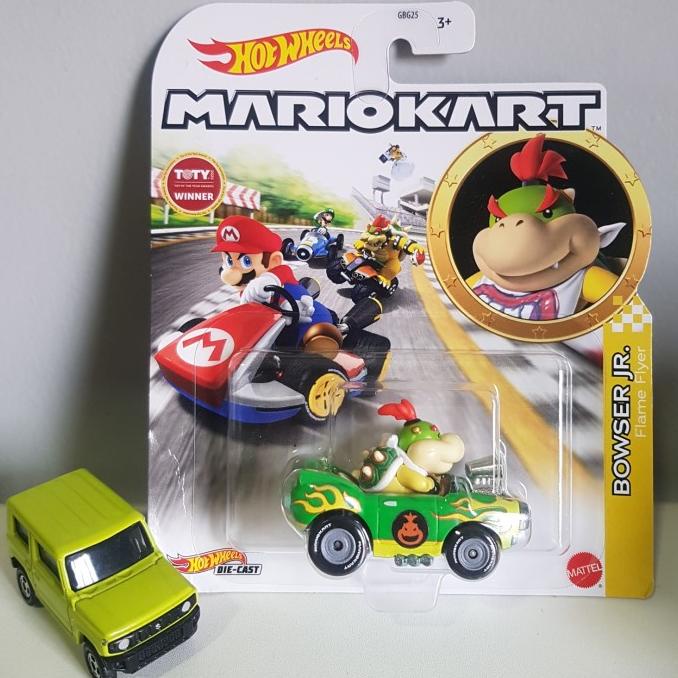 Hot Wheels Mario Kart Bowser Jr. Flame Flyer Hotwheels Mariokart Ori ...