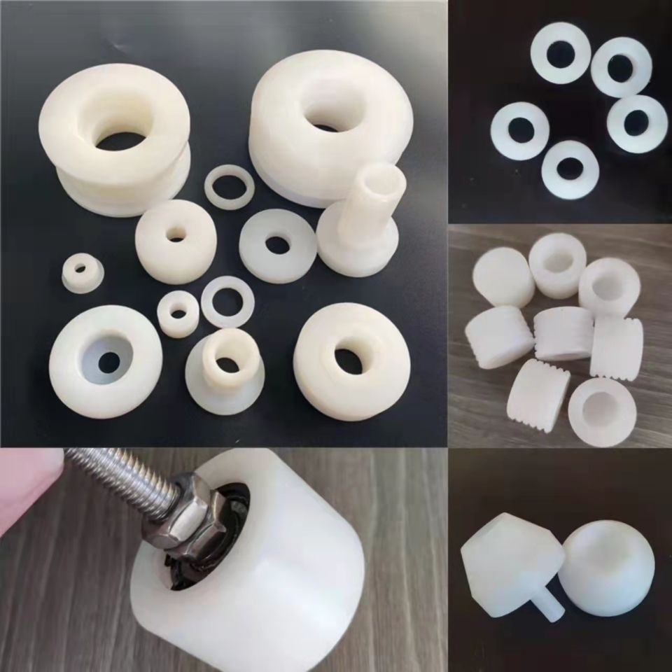 Nylon Pieces CNC Lathe Processing Drawing Sample Non-Standard Custom ...