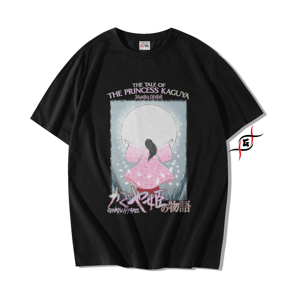 Genryu The Tale Of The Pricess Kaguya Anime Studio Ghibli Baju Kaos T ...