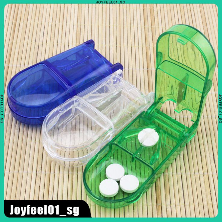 Portable Small Medicine Box PC Plastic Rectangle Pill Storage ...