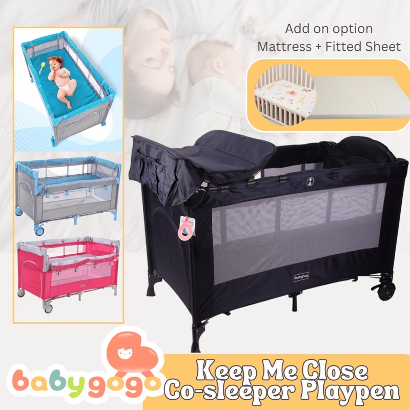 Babyhug keep outlet me close cot