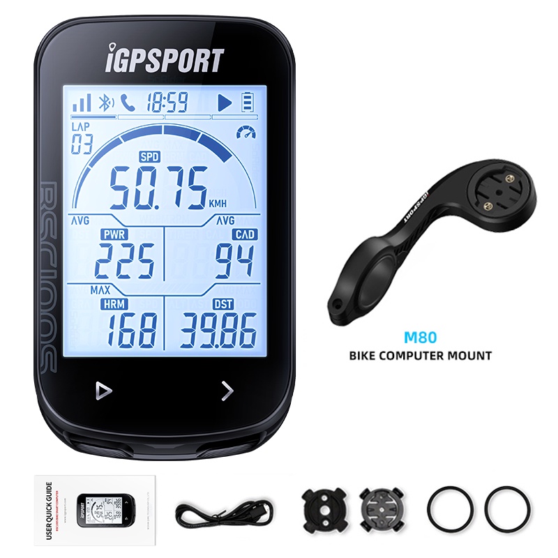 iGPSPORT BSC100S GPS Cycling Bike Computer Bluetooth ANT+ Wireless