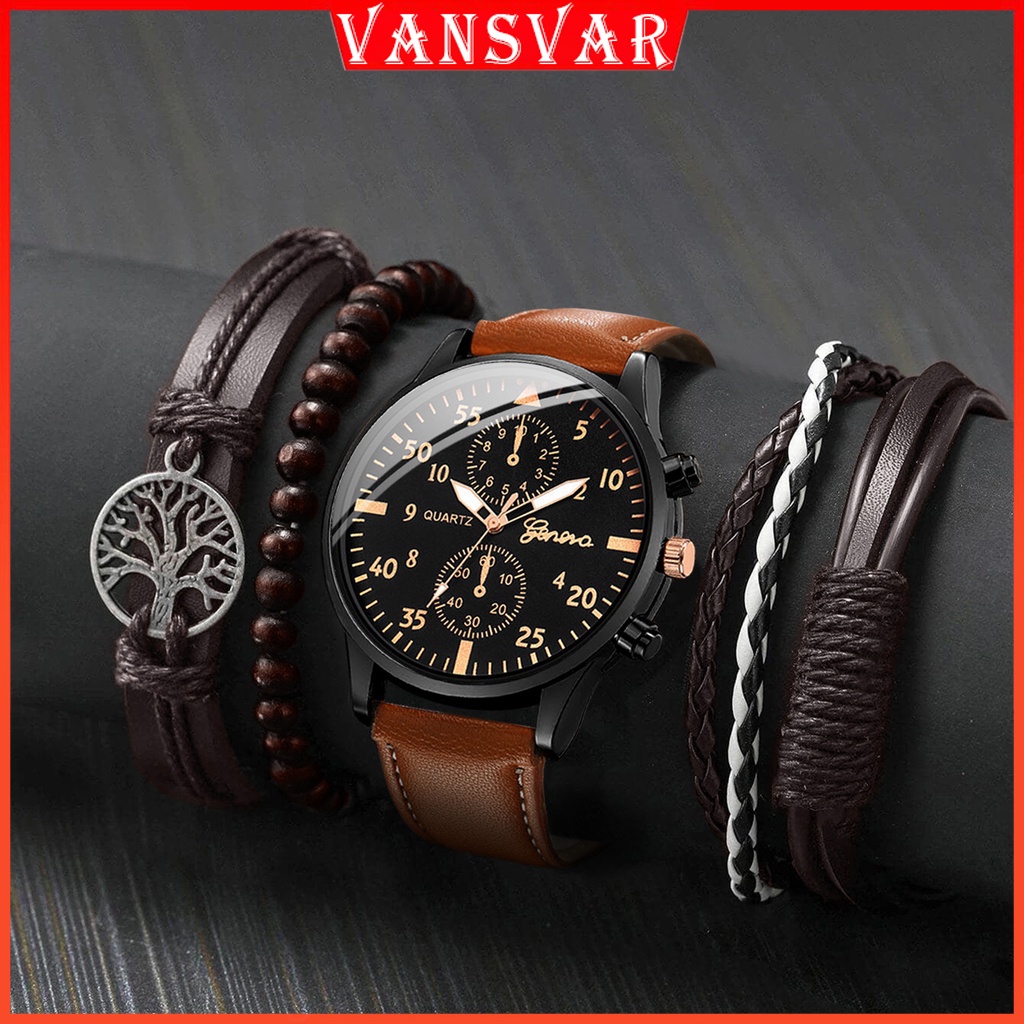 Mens watch bracelet sets sale