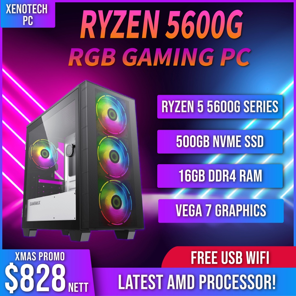 Gaming PC - Ryzen 5 5600G