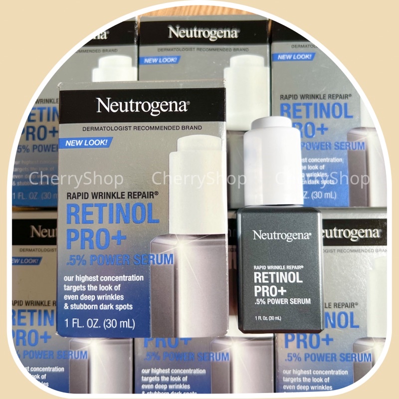 New Neutrogena Rapid Wrinkle Repair Retinol Pro 5 Power Serum 30ml Shopee Singapore 2299