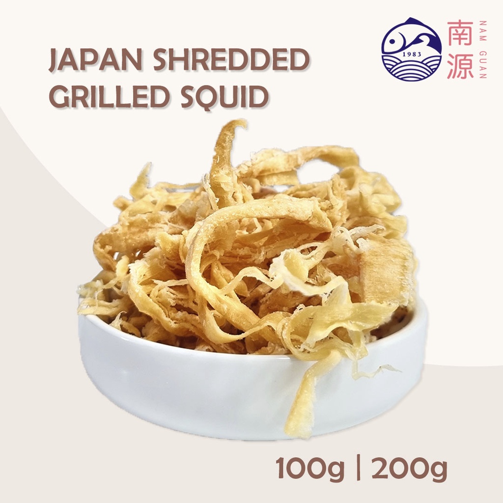 [N.G] Japan Shredded Grilled Squid Snack 100g|200g | Shopee Singapore