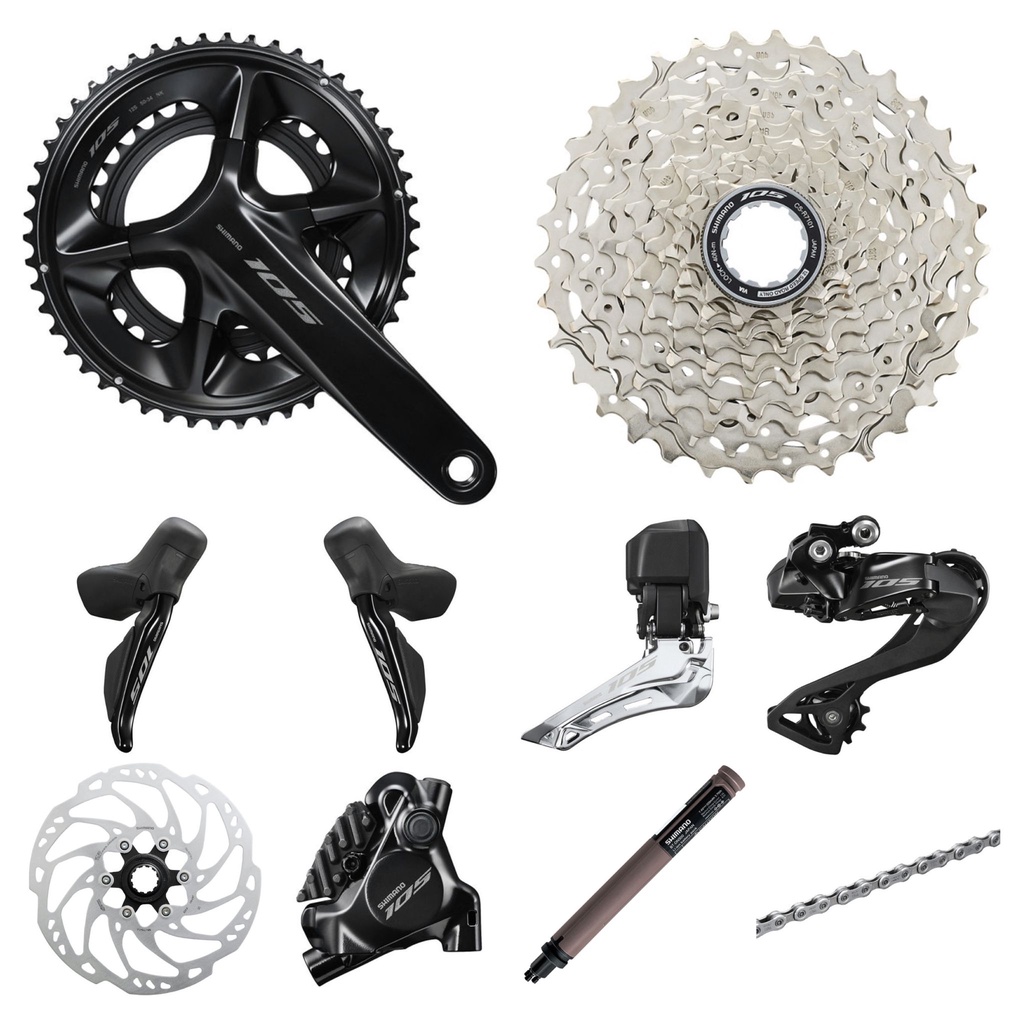 Shimano 105 R7170 12 Speed Di2 Hydraulic Brake Groupset Shopee Singapore