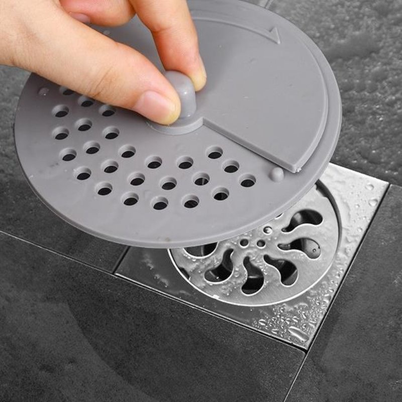 Soft Floor Drain Filter Sink Strainer Hair Stopper Catcher Kitchen 