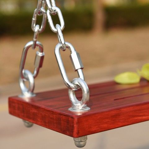 Garden Swing Adjustable Rope Children Hanging Seat Indoor Outdoor Household Living Room Backyard Playground Chair