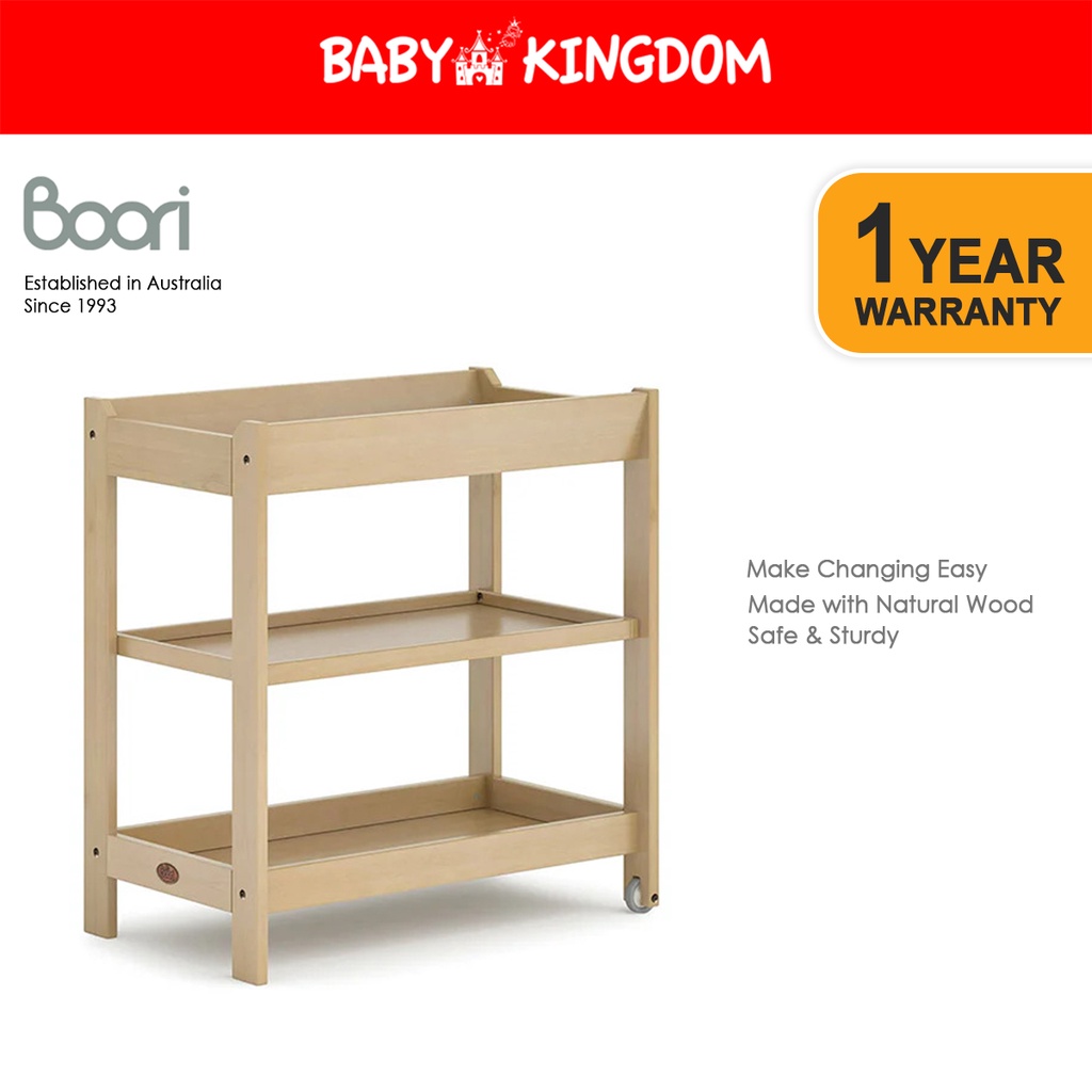 Australia Boori Solid Wood 3 Tier Baby Changing Station Shopee Singapore