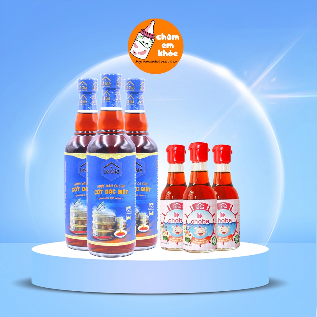 Le Gia Organic SaltReducing Anchovy Fish Sauce Is Safe For Babies From