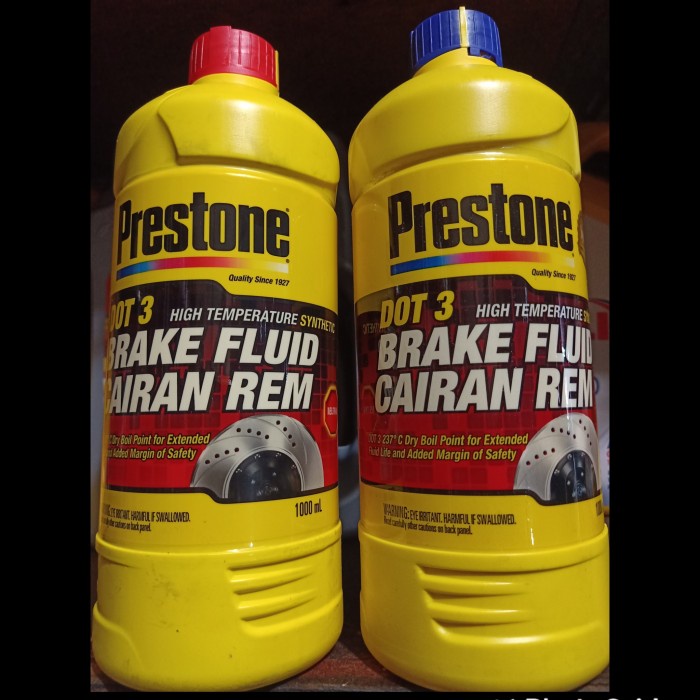 Prestone Dot 3rd Brake Fluid 1000ml Shopee Singapore
